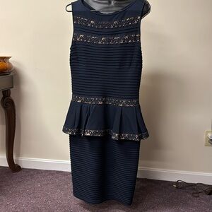 Navy blue dress. Size  Medium